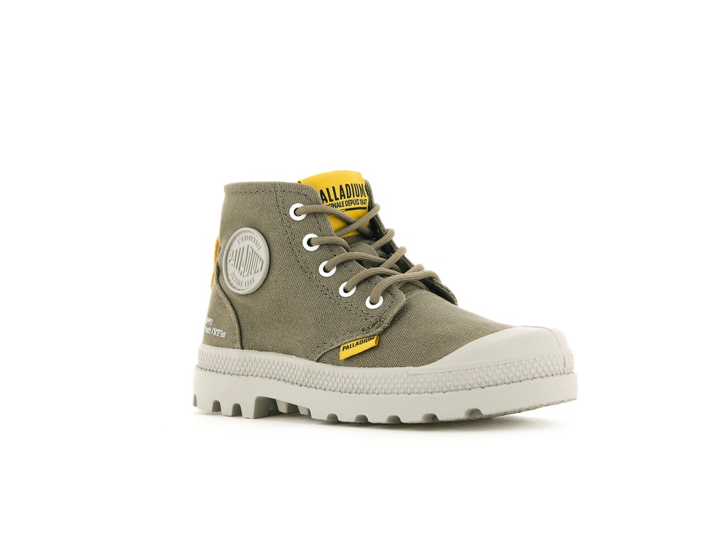 Botas Palladium PAMPA SUPPLY Niños Verde | Costa Rica-30671